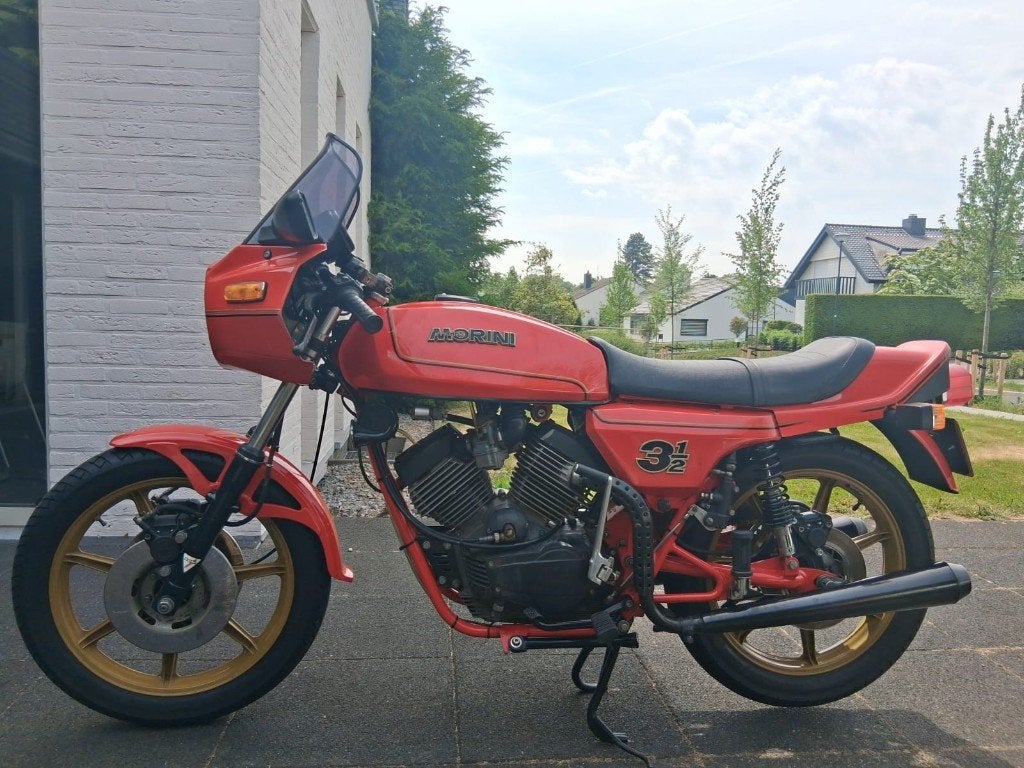 Moto Morini Sport  3 1/2, 1981, ongerestaureerde topstaat, Motoren, 2 cilinders, Nieuw, Motorrijbewijs A, Sport