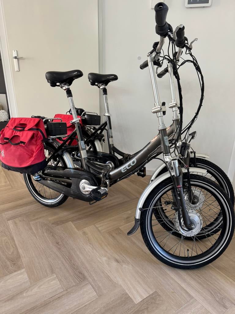 2x  Eco traveller elektrische vouwfietsen 20 inch, Ophalen of Verzenden, Zo goed als nieuw, 20 inch of meer, Versnellingen