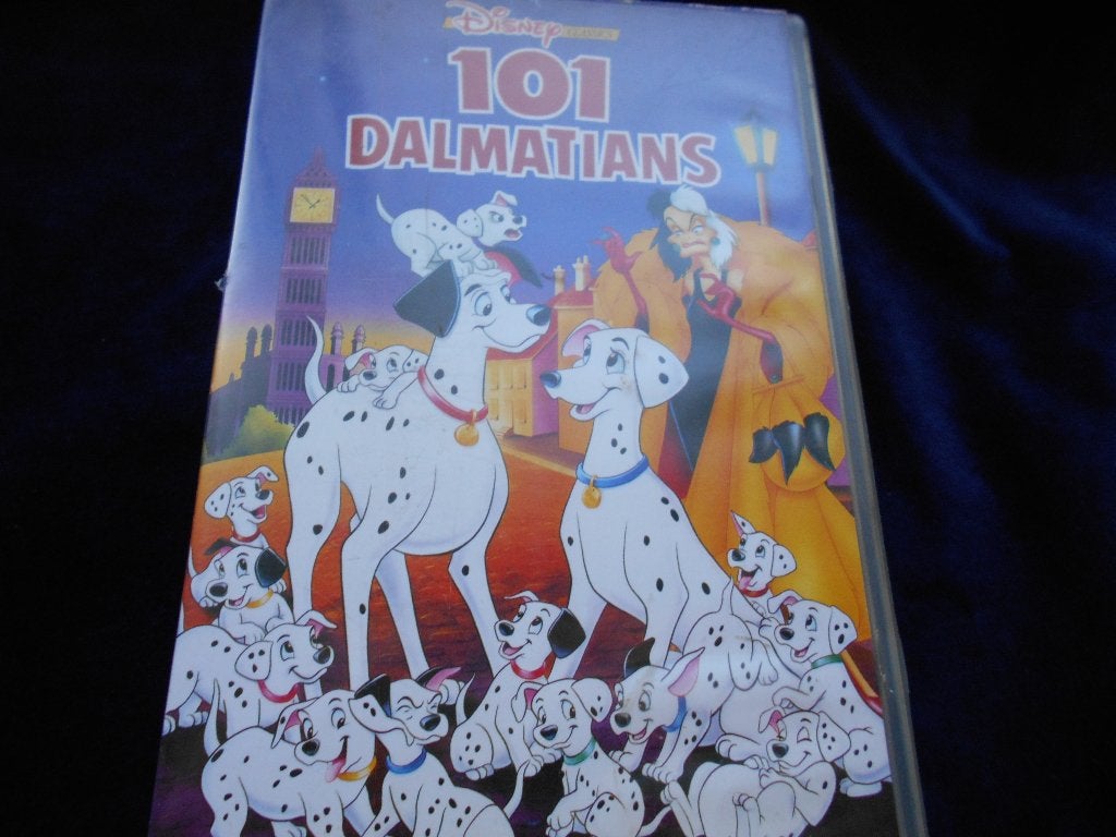 Video 101 Dalmatiers van Disney Classics, nu 0,50., Cd's en Dvd's, VHS | Kinderen en Jeugd, Gebruikt, Alle leeftijden, Kinderprogramma of -film
