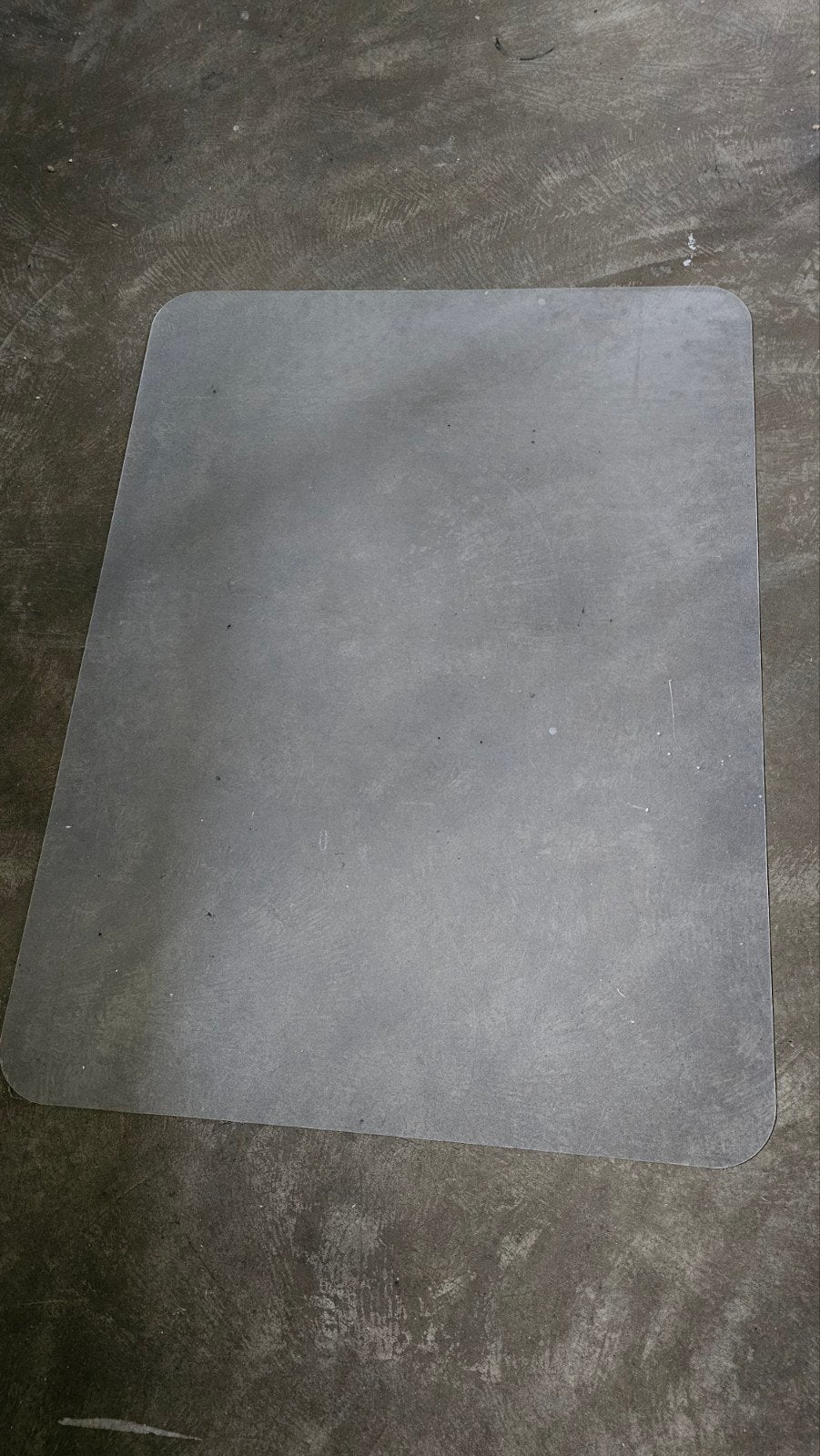 Transparante Vloerbeschermer voor Bureaustoel, Ophalen, Gebruikt, 50 tot 100 cm, 50 tot 100 cm