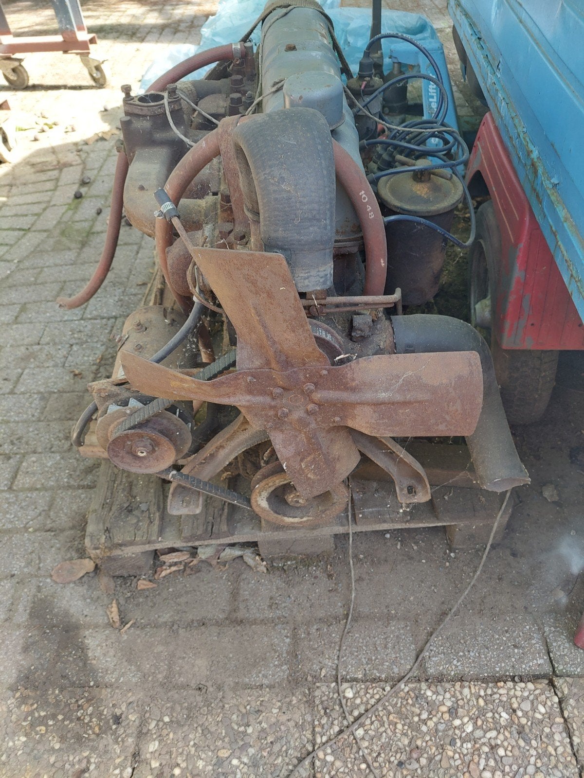 International Harvard Motorblok 6 cilinder benzine 1952, Ophalen, Gebruikt, Amerikaanse onderdelen