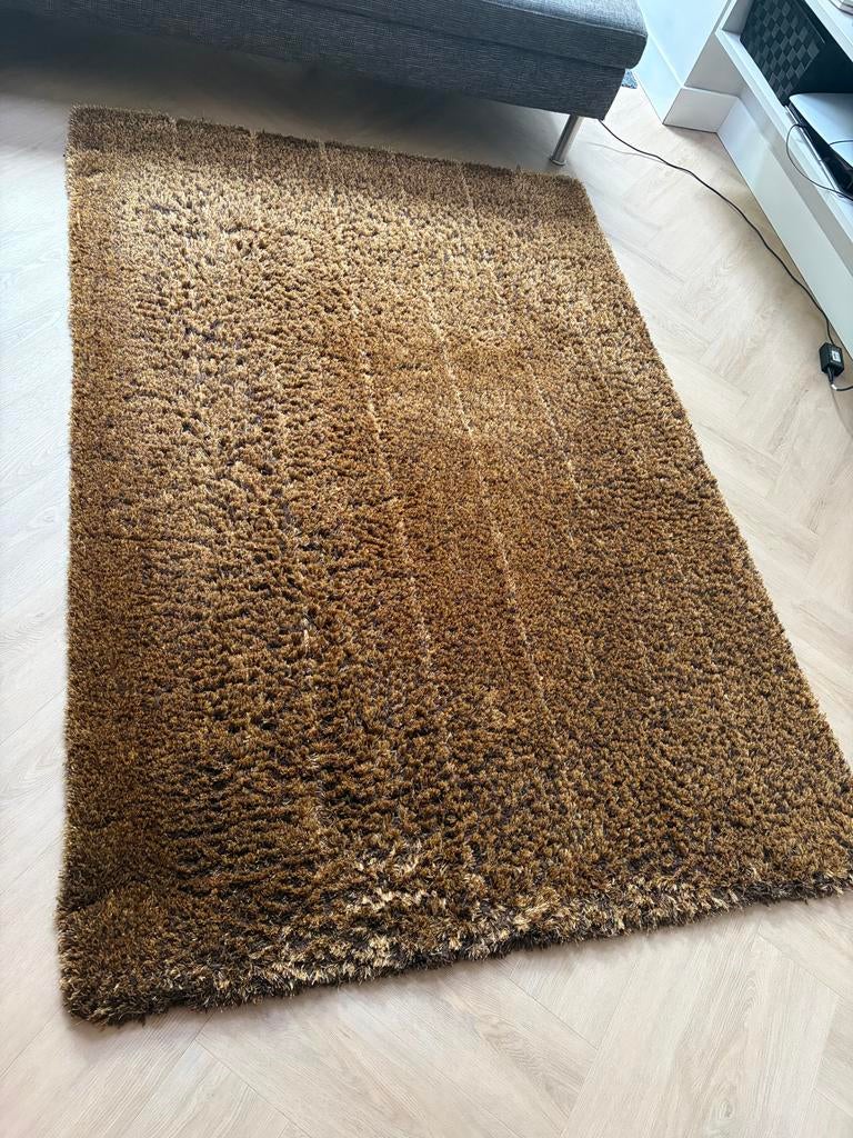Prachtig bruin tapijt - Zo goed als nieuw (130x190 cm), Ophalen, 100 tot 150 cm, Bruin, Zo goed als nieuw