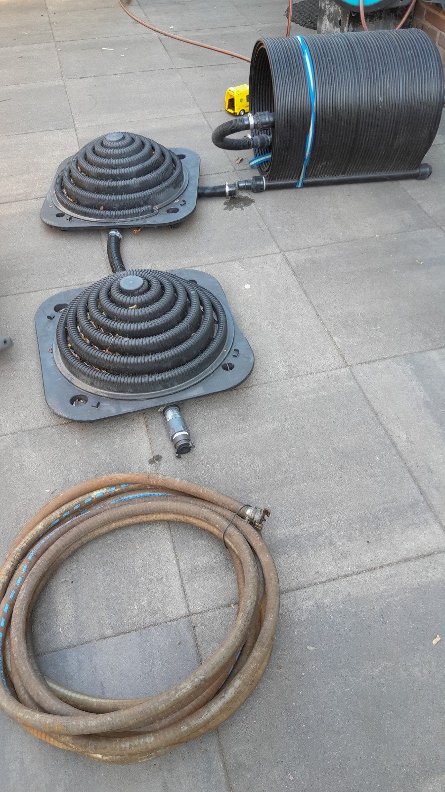 Zwembadverwarming: 2x Solarbol + 1x Solarmat, Ophalen, Gebruikt, Verwarming