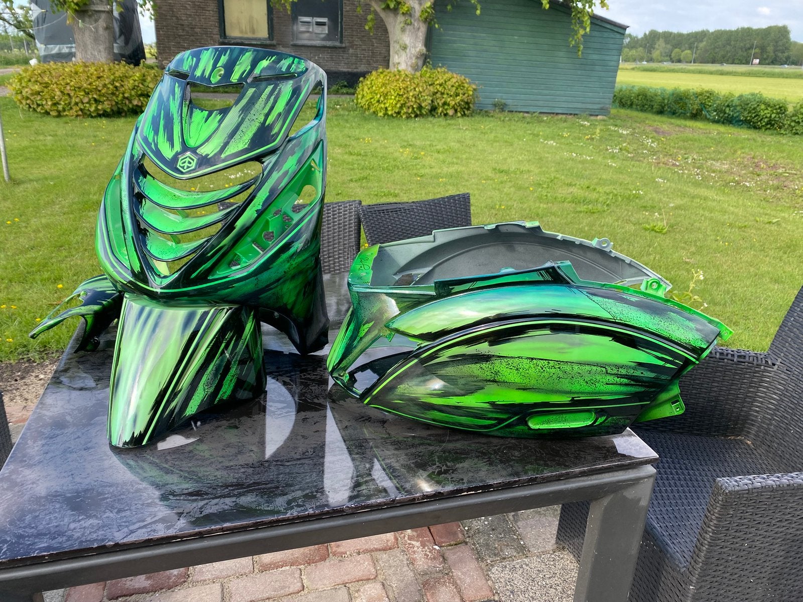 Custom zip sp look kappenset, Ophalen of Verzenden, Nieuw