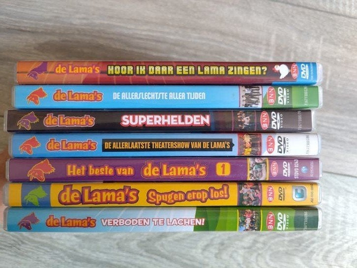 Voor de ultieme Lama's-fan: 7 dvd's, Ophalen, Stand-up of Theatershow, Bonusmateriaal, Alle leeftijden