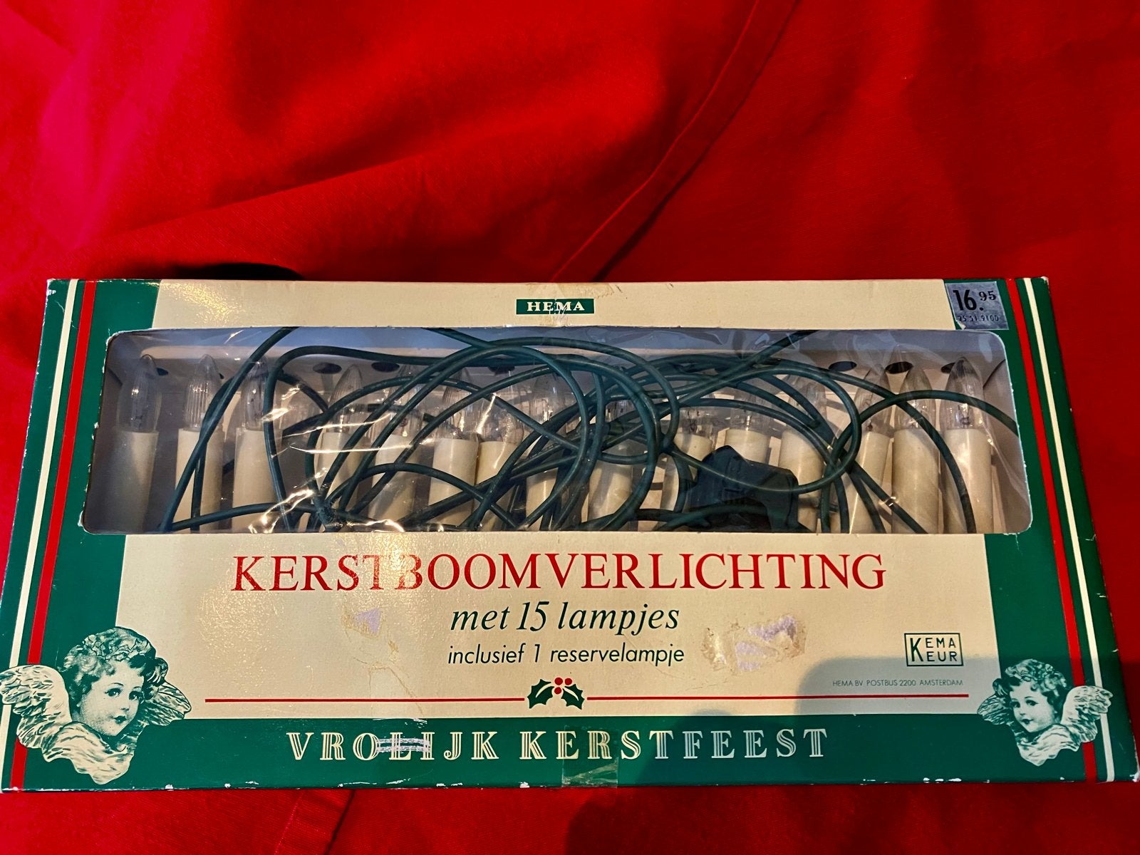 RETRO Kerstboomverlichting, Diversen, Ophalen of Verzenden