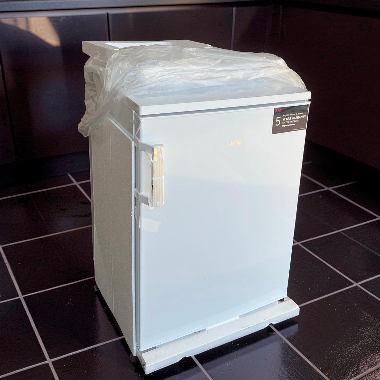 Koeler AEG Tafelmodel 146liter incl Fabrieksgarantie, Minder dan 60 cm, Ophalen, 85 tot 120 cm, A
