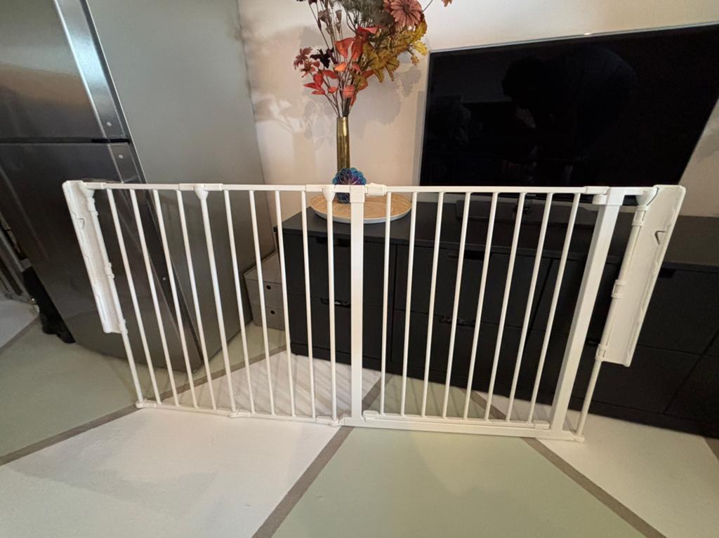 Babydan Flex M traphekje, Kinderen en Baby's, Traphekjes, Ophalen, Zo goed als nieuw, 115 cm of meer, Metaal of IJzer