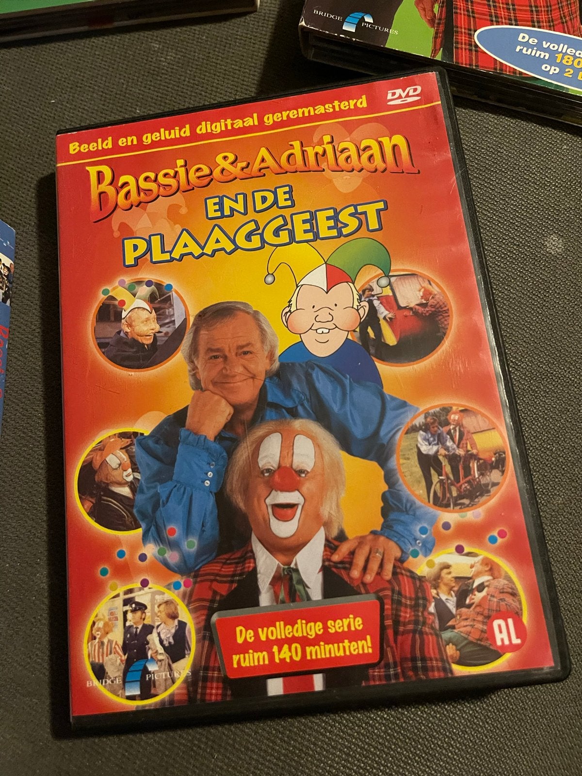 Bassie & Adriaan en de Plaaggeest DVD, Gebruikt, Alle leeftijden, Tv-serie, Remastered