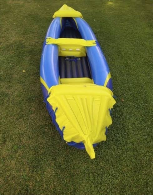 Crivit Inshore 335V Opblaasbare Kajak - Zo goed als nieuw, Watersport en Boten, Kajaks, Ophalen, Opblaasbaar, Zo goed als nieuw
