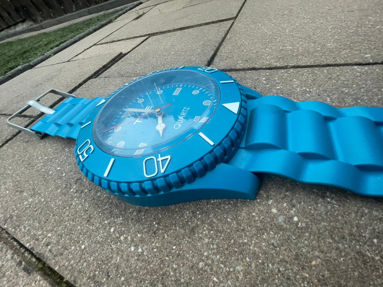 Een mooie horloge klok, Ophalen of Verzenden, Zo goed als nieuw, Duikbril of Snorkel