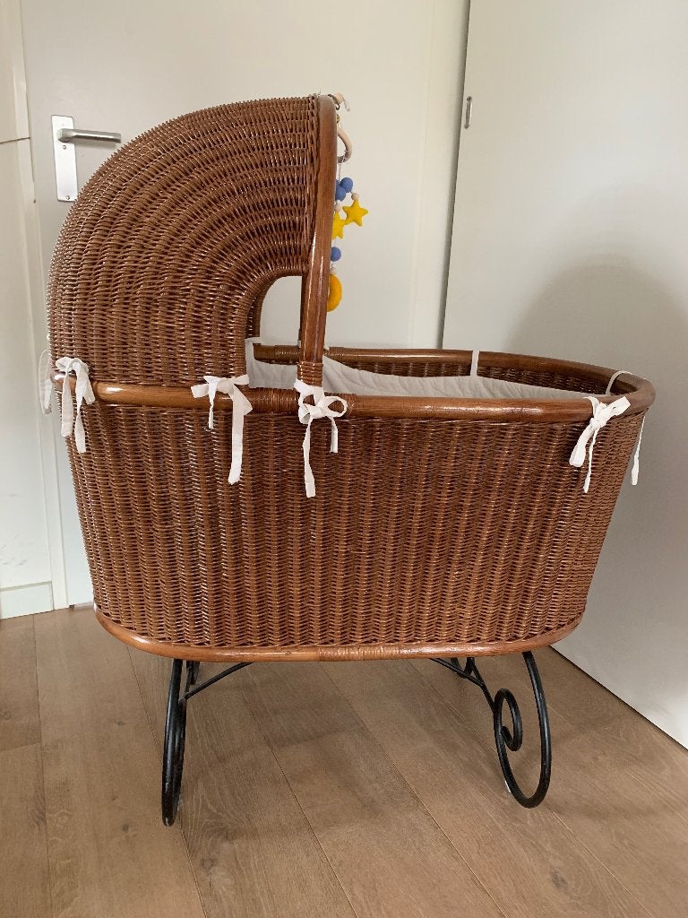 Prachtige vintage baby wieg als Nieuw!, Ophalen of Verzenden, Zo goed als nieuw, Wieg