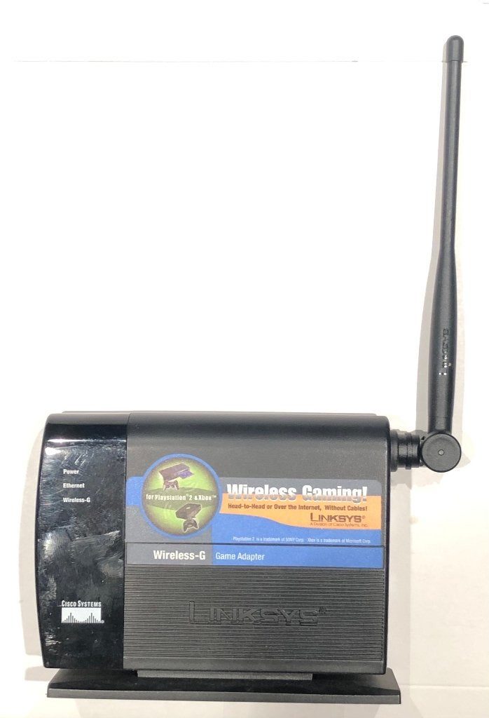 Linksys WGA54G Wireless Game Adapter Playstation Xbox, Gebruikt, Overige typen, Ophalen of Verzenden, Xbox Original