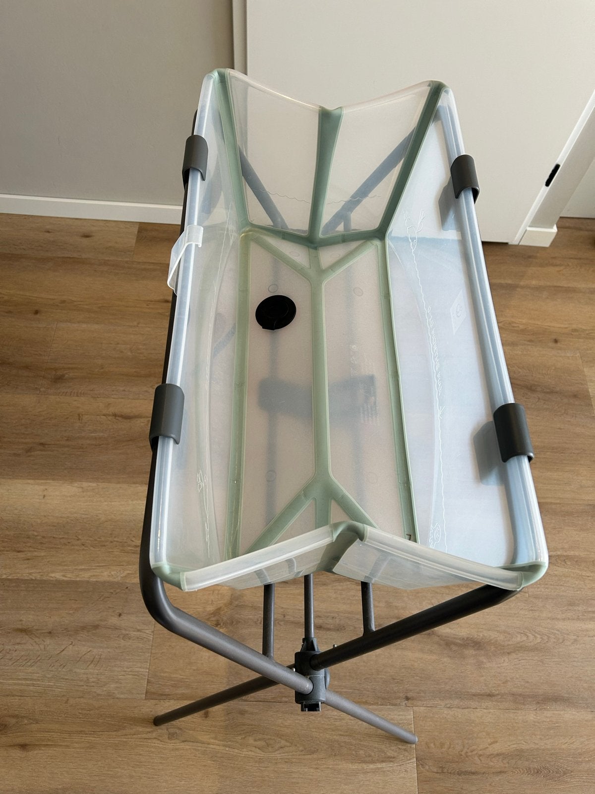 Stokke Flexi Bath met standaard en baby-inzet, Kinderen en Baby's, Gebruikt, Badje, Standaard, Ophalen