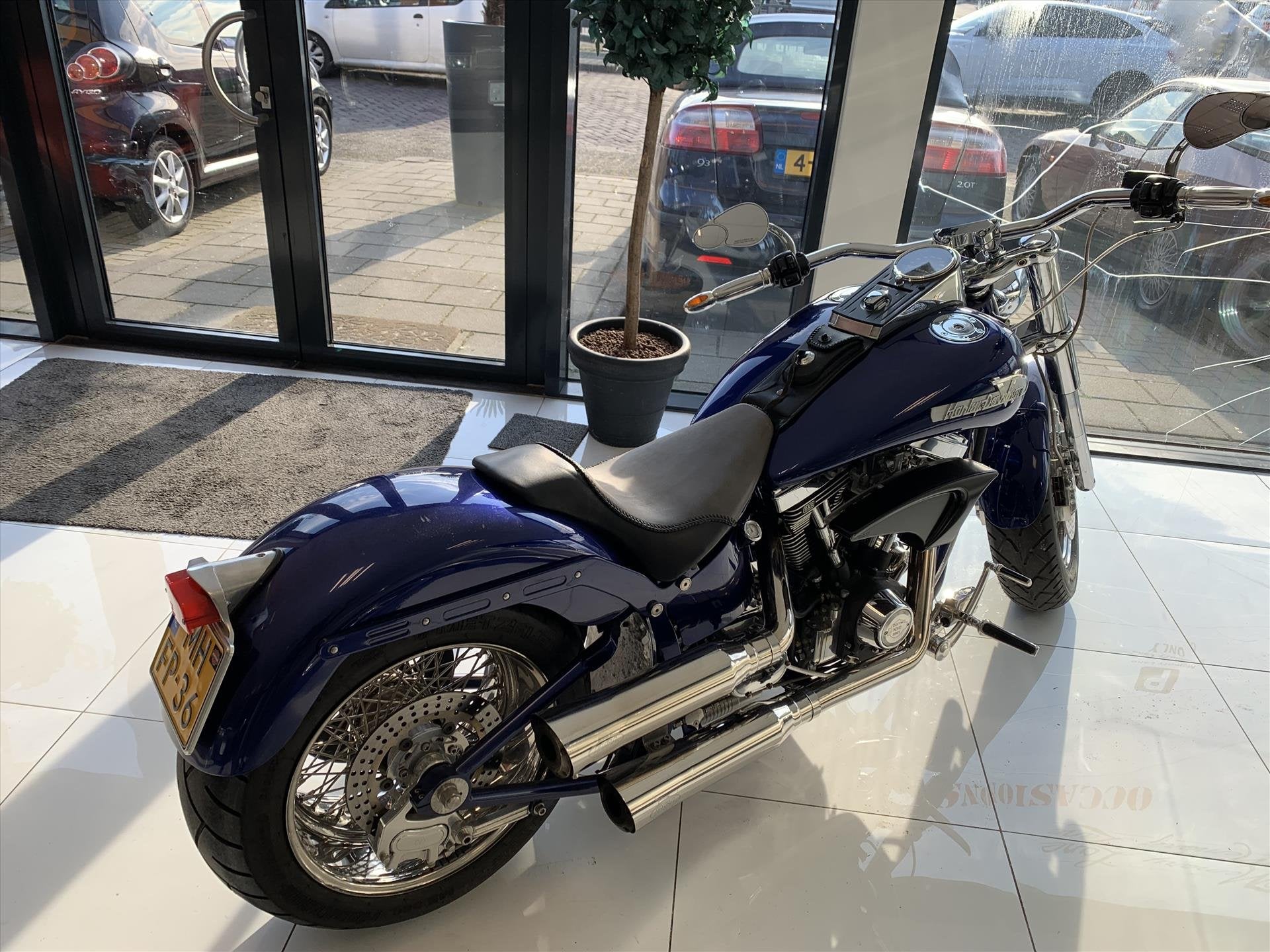 Harley-Davidson Eigenbouw WIDE-TAIL WIDE-TAIL W .H. D. 2 OP, Motoren, Motoren | Harley-Davidson, Bedrijf, Meer dan 35 kW, Overig
