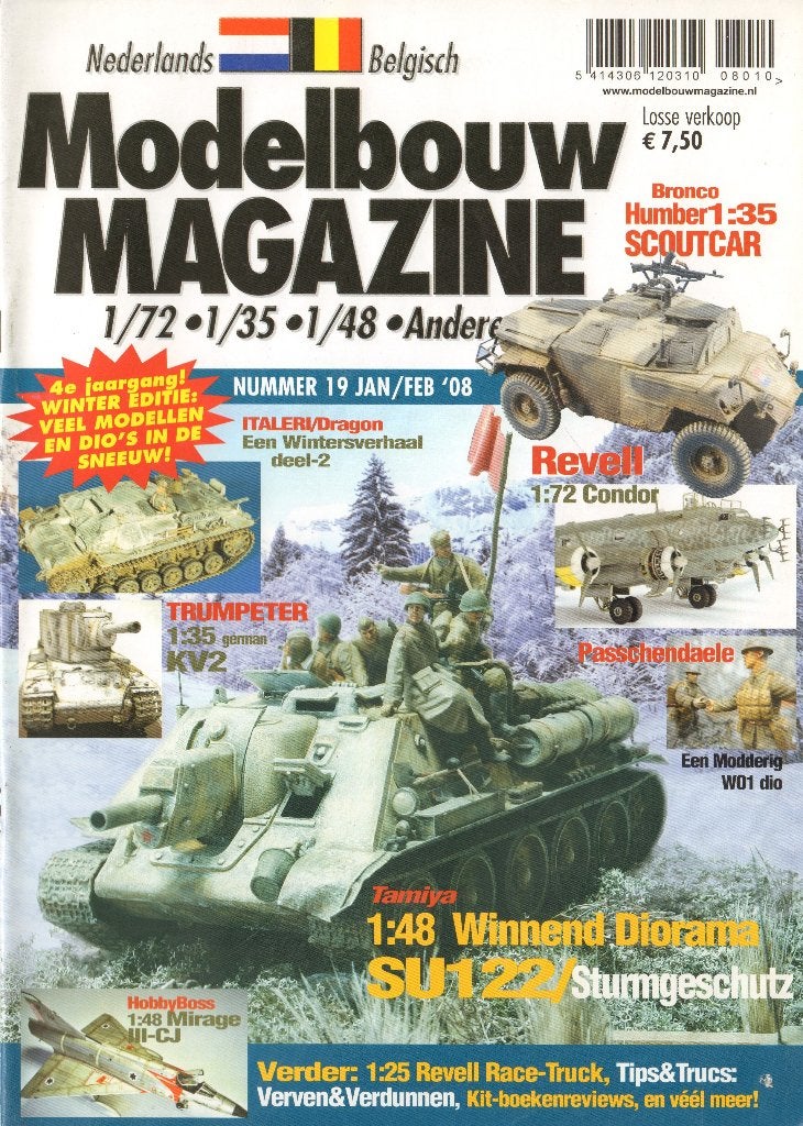 Modelbouw magazine Nr 19, Overige merken, Auto, 1:32 tot 1:50, Nieuw
