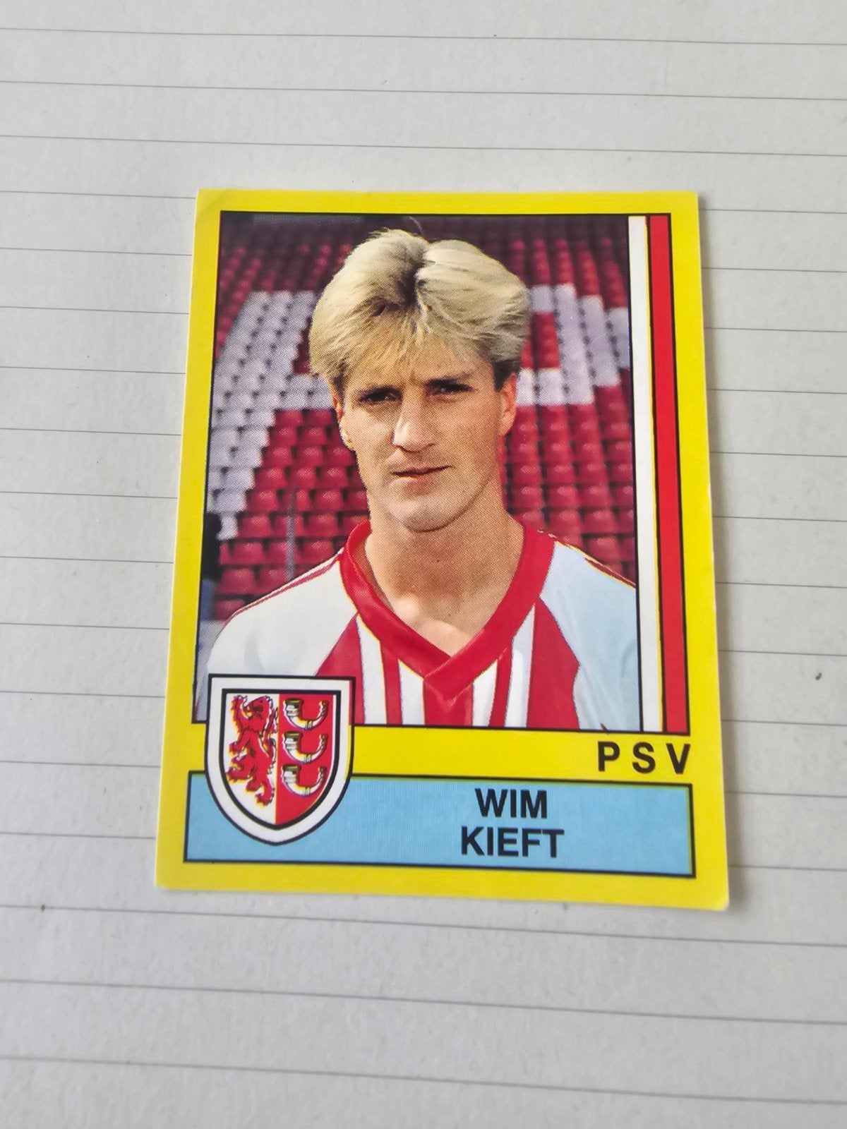 Wim Kieft. Psv, Ophalen of Verzenden, Zo goed als nieuw, PSV, Poster, Plaatje of Sticker