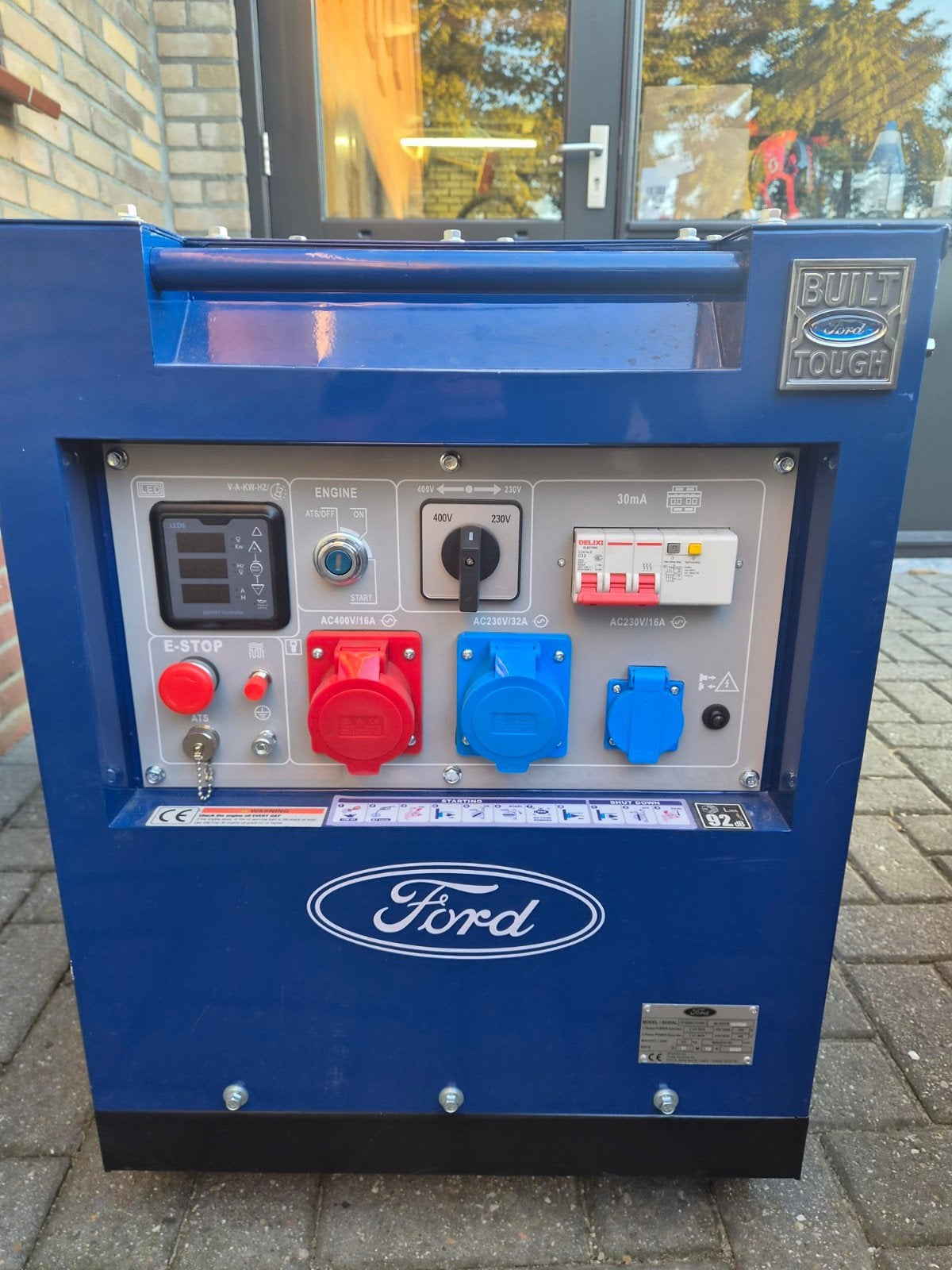 Ford Diesel Generator / aggregaat FDT9200SE Heavy Duty, Ophalen