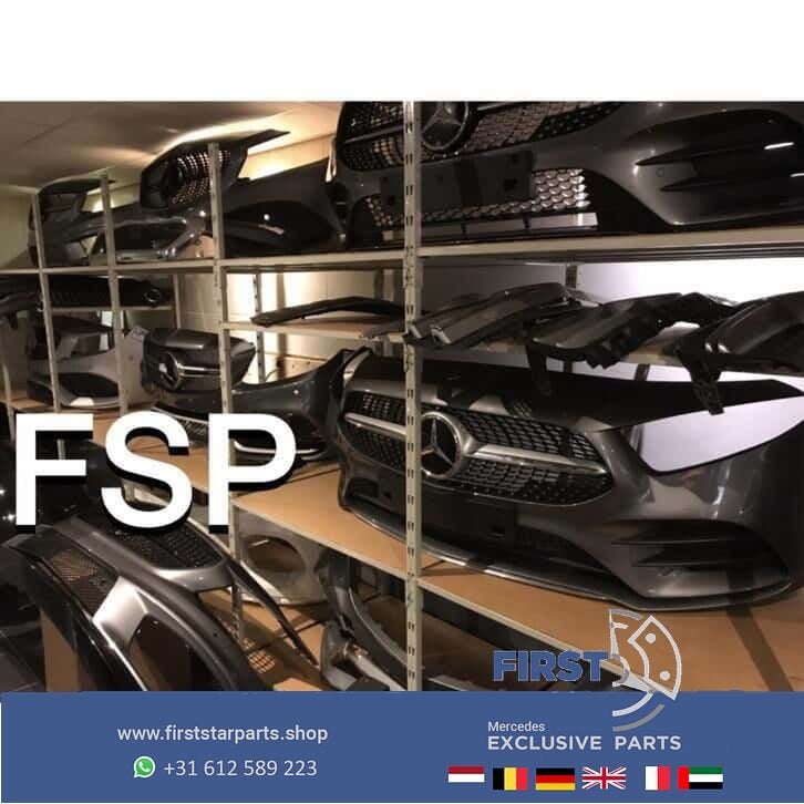 C63 AMG Voorbumper Mercedes C Klasse 2014-2018 bumper +Gril, Auto-onderdelen, Gebruikt, -, Voor, Ophalen of Verzenden