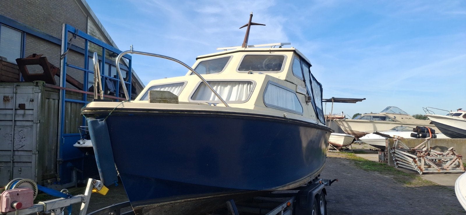 Shetland 640 kajuitboot nette boot met mooie kap webasco e.d, Watersport en Boten, Gebruikt, Kajuitboot, Geen motor, Ophalen of Verzenden