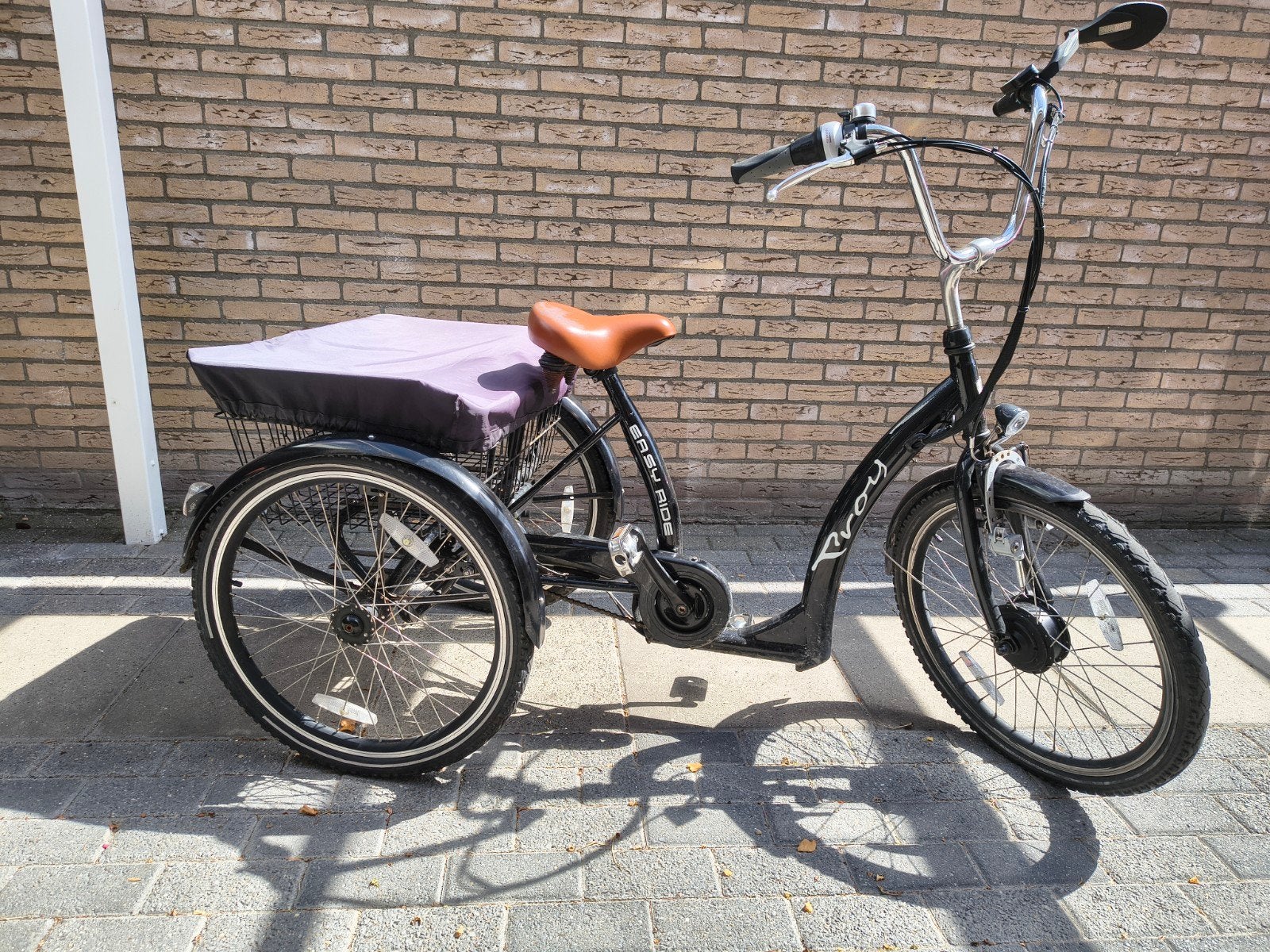 Troy Easy Ride elektrische driewieler, Ophalen, Gebruikt, Velgrem, Troy