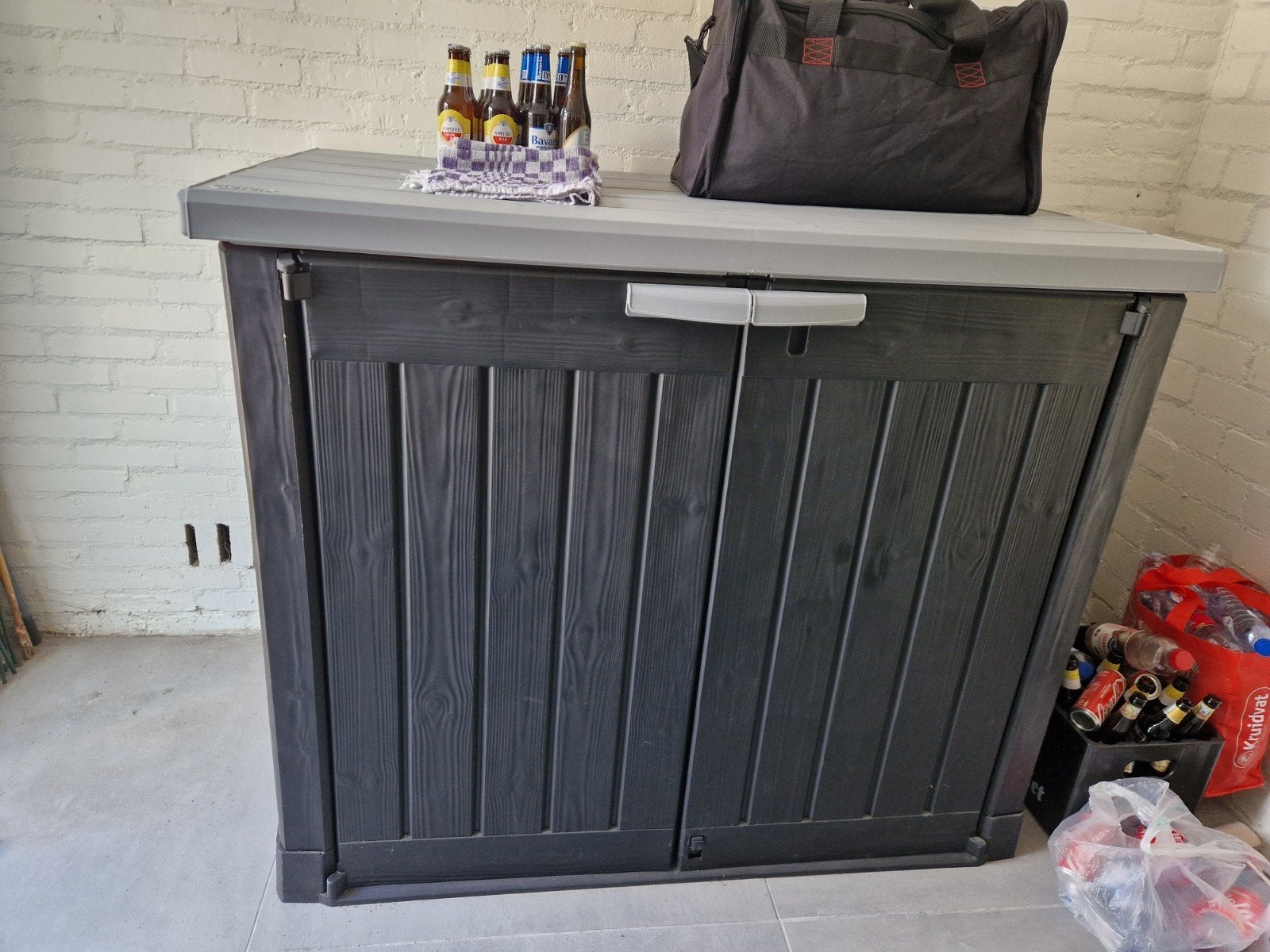 Keter opbergkast/containerberging - Zo goed als nieuw, Ophalen, Zo goed als nieuw, Kunststof, Containerberging