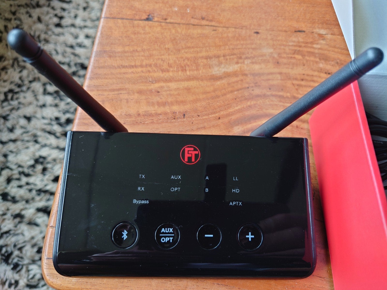 FeinTech Bluetooth 5.0 Audio transmitter&receiver., Ophalen of Verzenden, Zo goed als nieuw, Minder dan 2 meter, Overige kabels