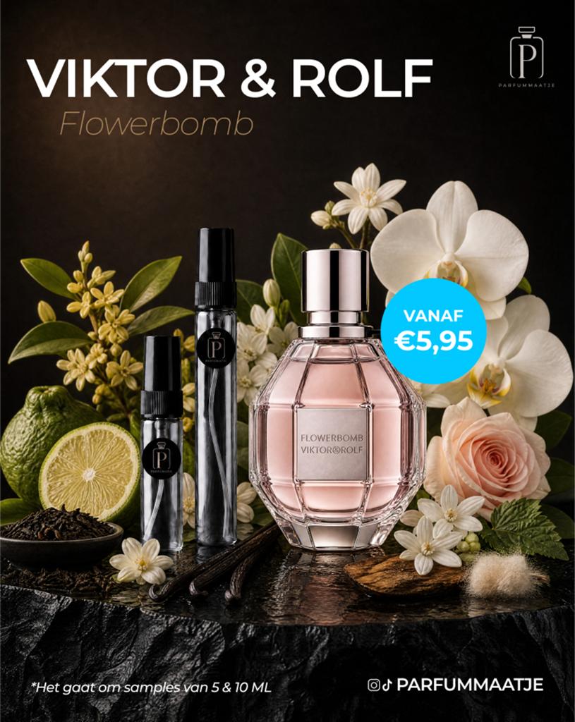 VIKTOR & ROLF Flowerbomb samples te koop, Sieraden, Tassen en Uiterlijk, Uiterlijk | Parfum, Nieuw, Ophalen of Verzenden