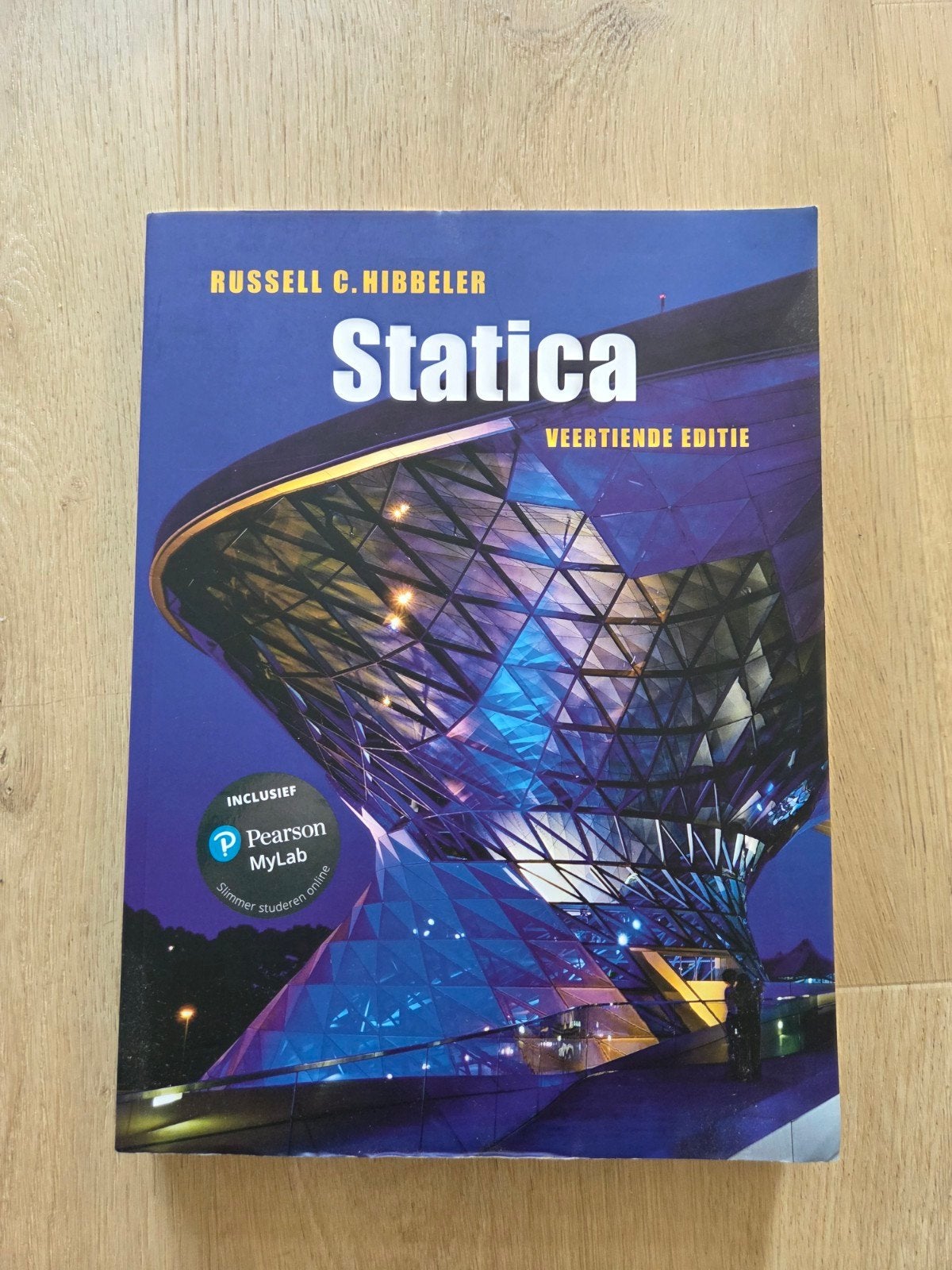 Statica - Russell C. Hibbeler (Veertiende Editie), Boeken, Zo goed als nieuw, Russell C. Hibbeler, Beta, HBO