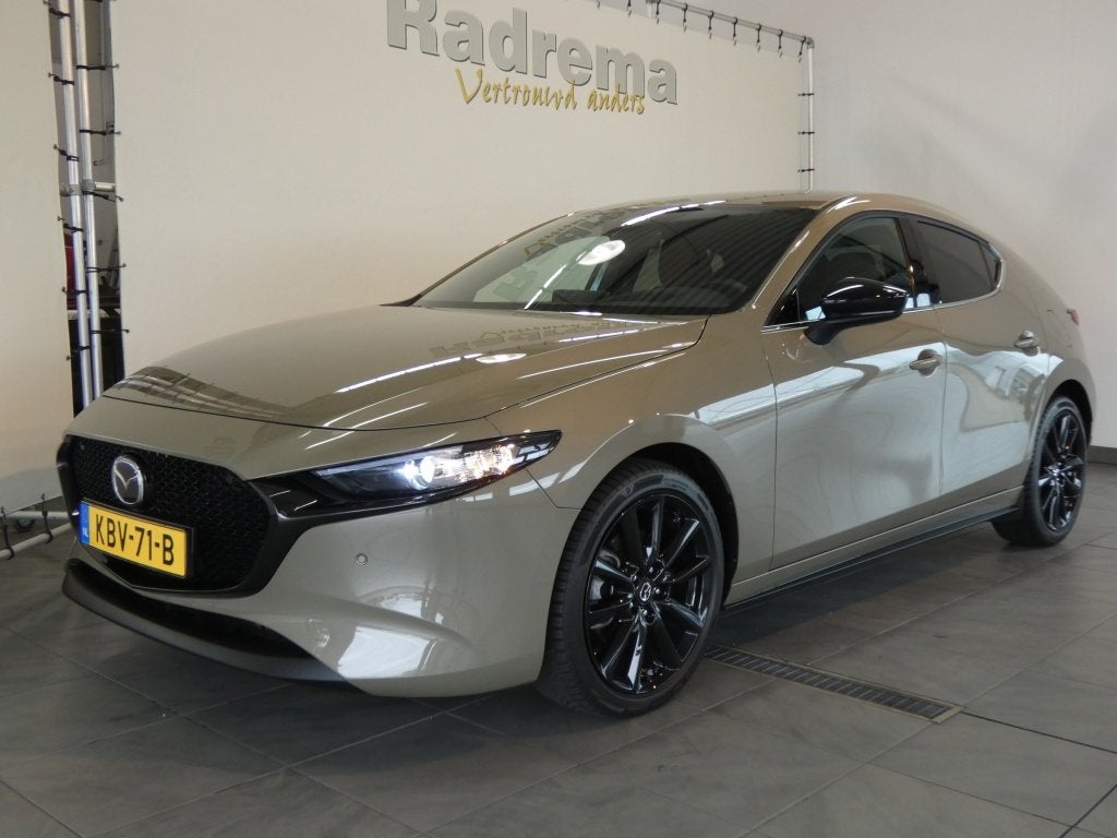 Mazda 3 Skyactive-G 2.5i 140 PK Automaat Nagisa! (bj 2024), Auto's, Mazda, Bedrijf, Te koop, ABS, Achteruitrijcamera, Adaptive Cruise Control