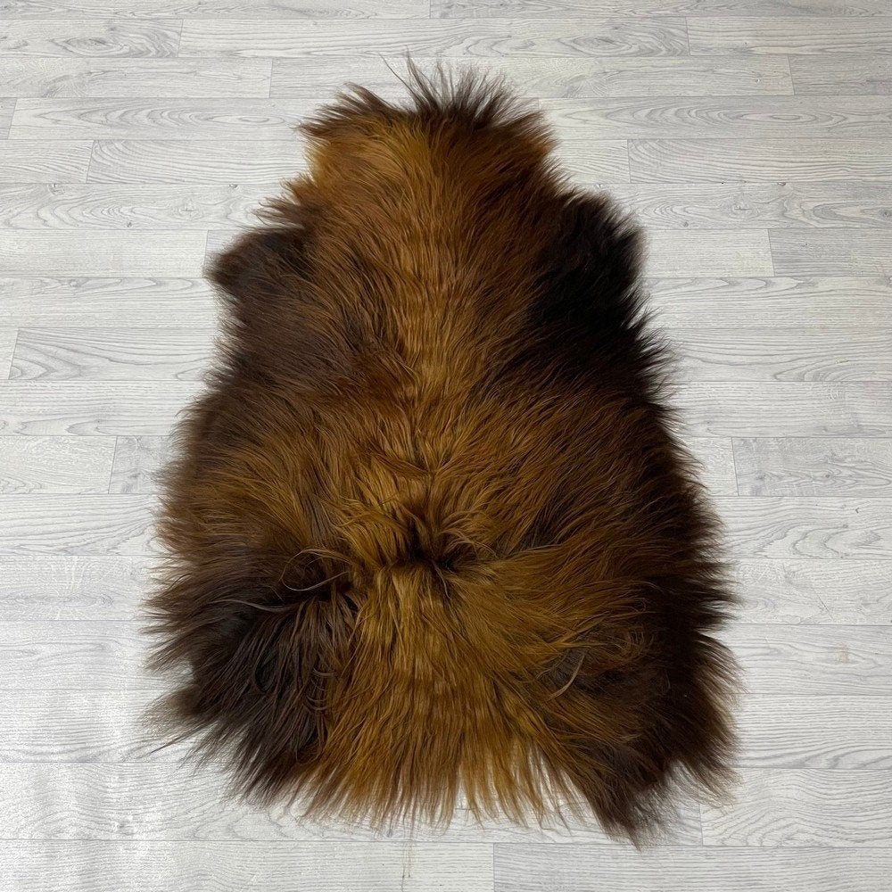Schapenvacht IJslands bruin 115x75cm #1207 | Lederstore, Huis en Inrichting, Landelijk, modern, Scandinavisch, industrieel, 100 tot 150 cm