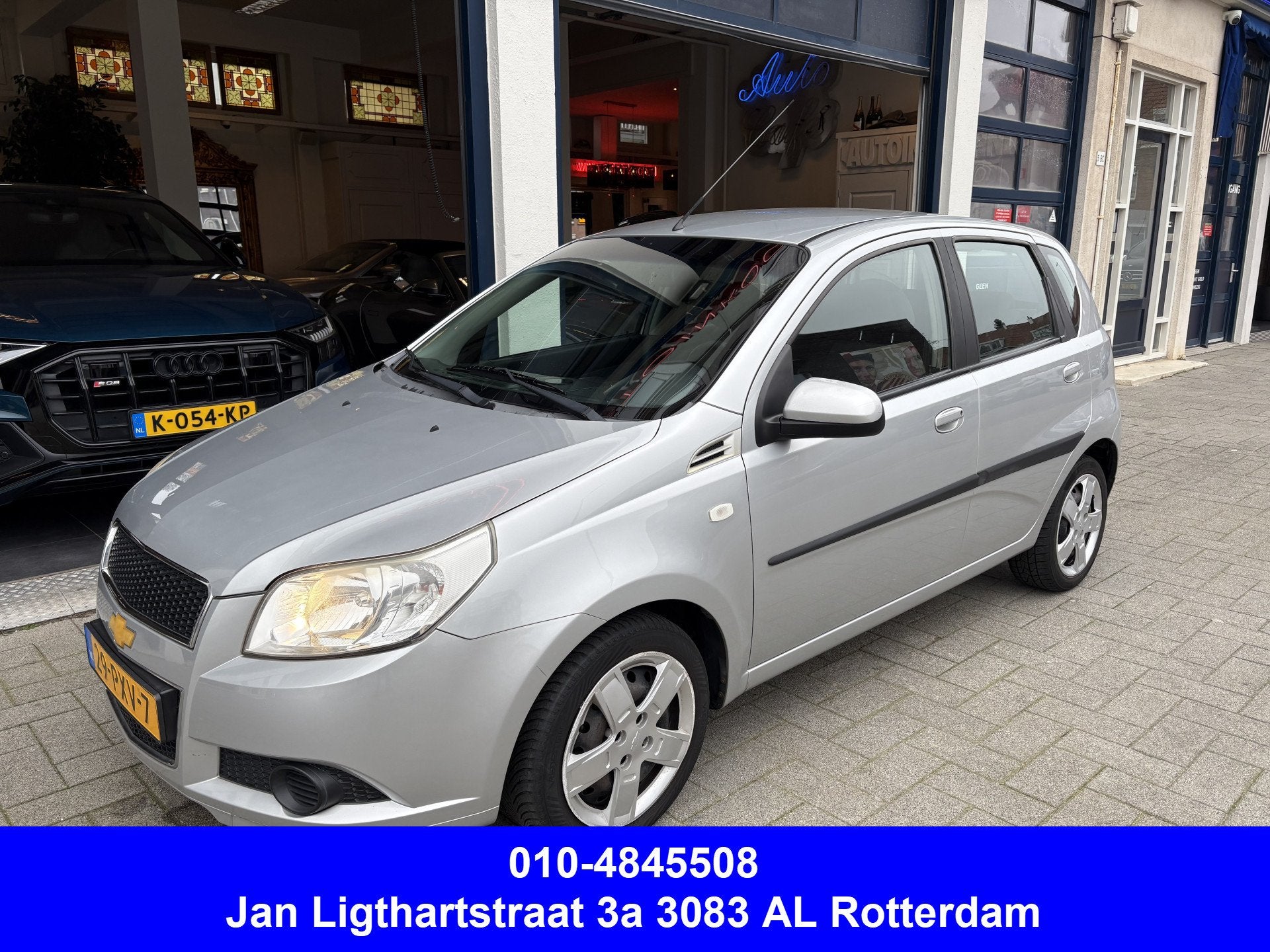 Chevrolet Aveo 1.2 16V LS AIRCO/NL AUTO/NETTE STAAT, Auto's, Voorwielaandrijving, 86 pk, Aveo, 4 cilinders
