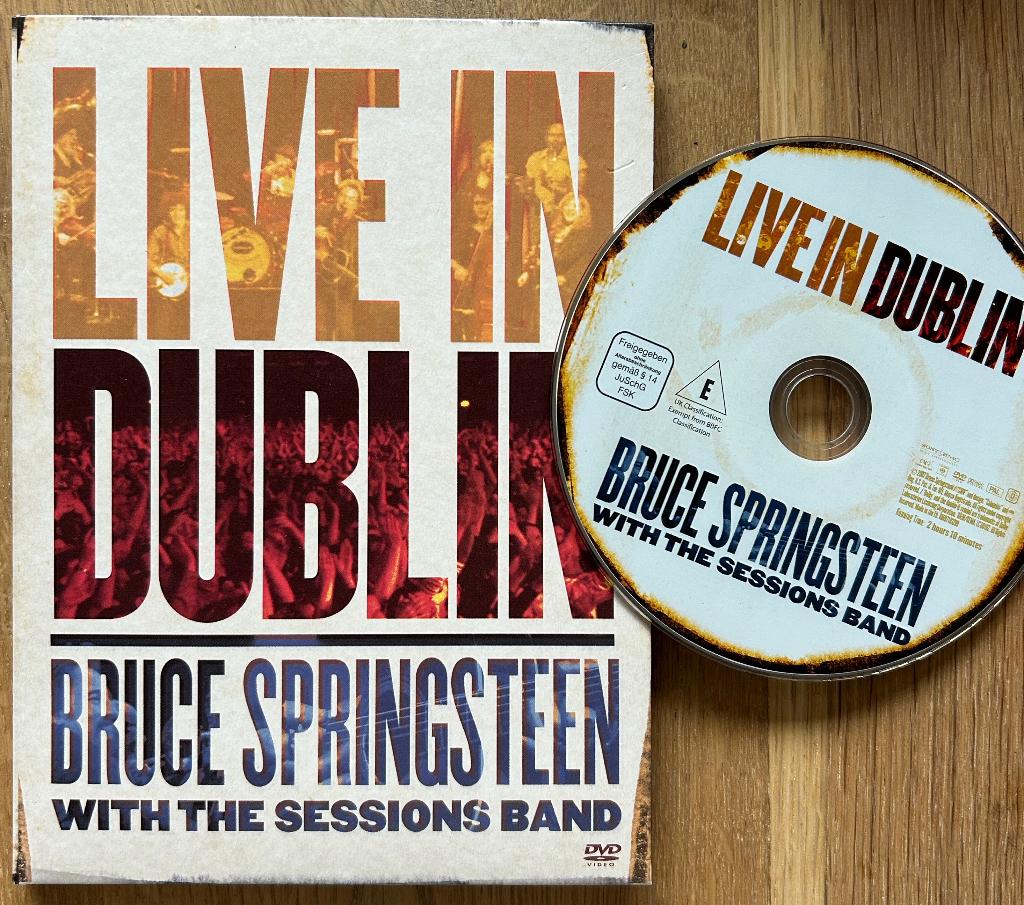 BRUCE SPRINGSTEEN w/Sessions band - Live in Dublin ( DVD ), Cd's en Dvd's, Vanaf 16 jaar, Ophalen of Verzenden, Zo goed als nieuw