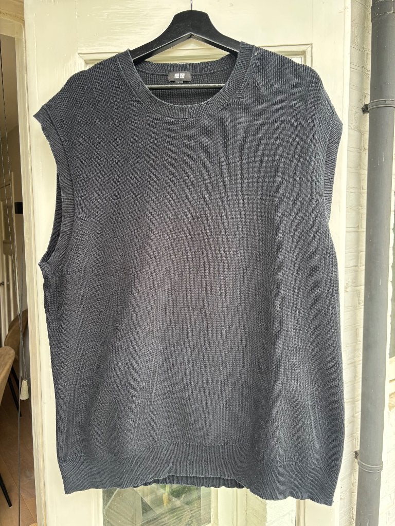 Uniqlo spencer, Maat 52/54 (L), Uniqlo, Blauw, Ophalen of Verzenden