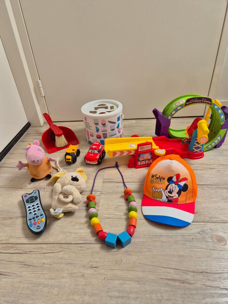 Diverse kinderspeelgoed: V-tech, blokken, Woezel & Pip, Ophalen of Verzenden, Gebruikt, Jongen of Meisje