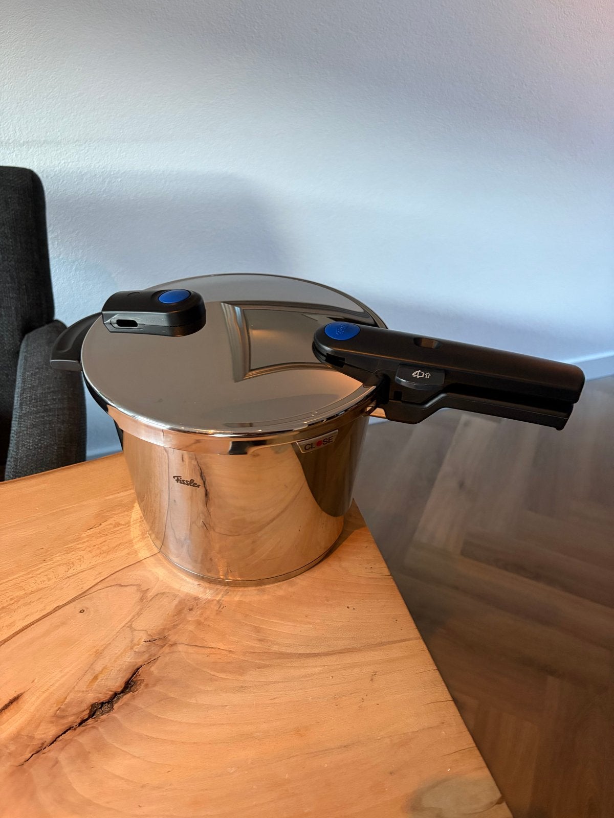 Fissler Snelkookpan - Zo goed als nieuw, Ophalen of Verzenden, Zo goed als nieuw, Rvs