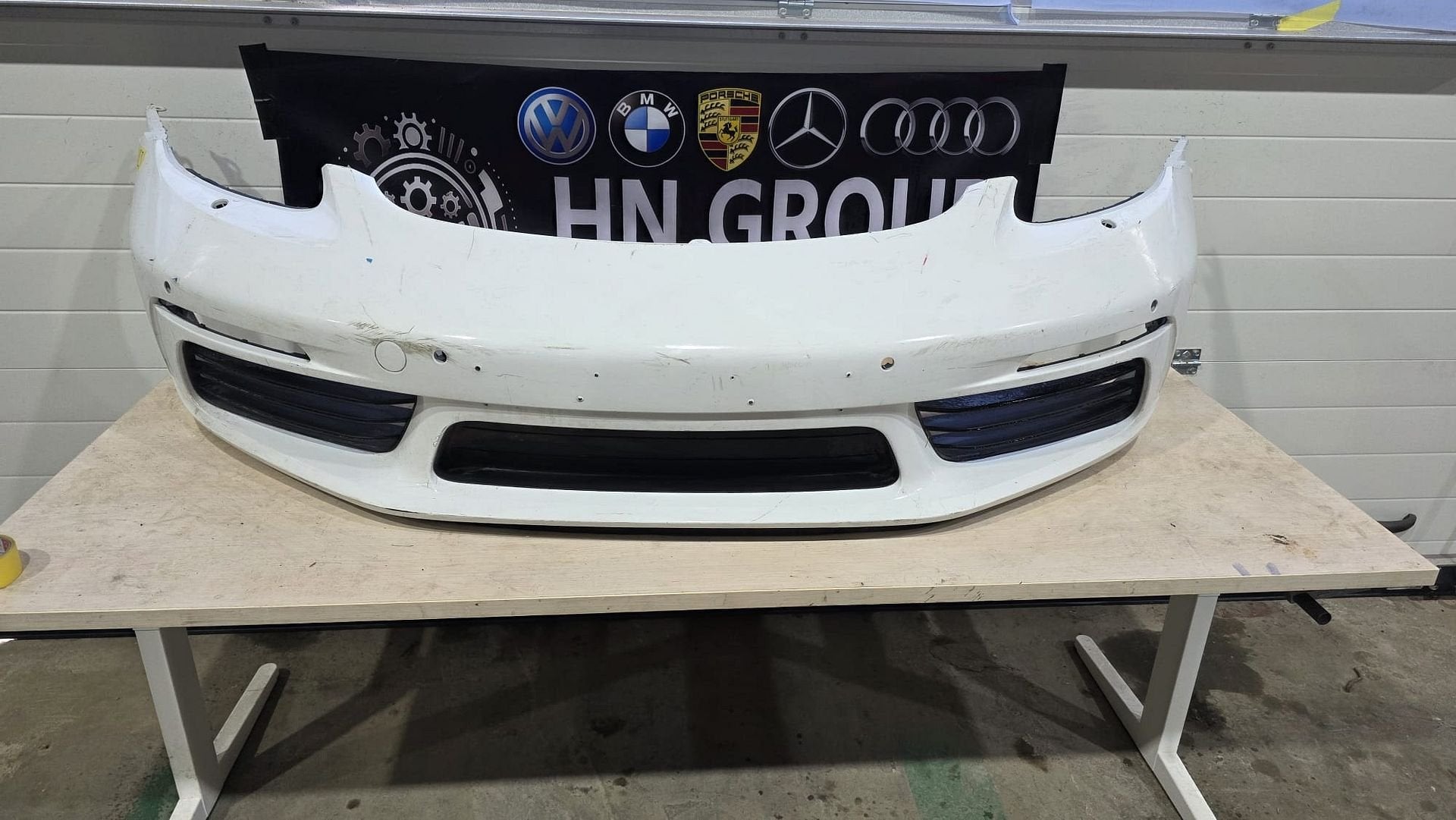 Voorbumper Porsche Cayman Boxter, Gebruikt, -, Voor, -