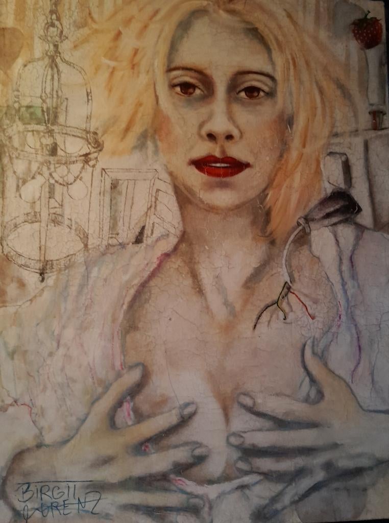 Schilderij van Birgit Lorenz, Ophalen