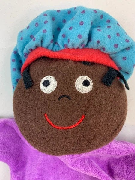 Zwarte Piet Sinterklaas handpop pluche jaren 90 pop, Diversen, Sinterklaas, Coolsingel 104, 3011 AG Rotterdam, Netherlands, Verzenden