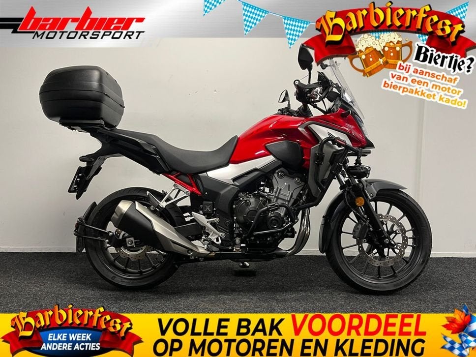 Honda CB 500 X / ABS (bj 2021), Motoren, 2 cilinders, HONDA, Bedrijf, Onbekend