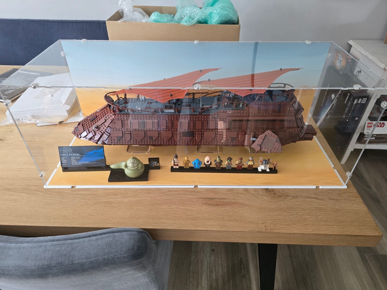 Display van idisplayit voor de sail barge 75397, Lego, Accessoire, Ophalen of Verzenden, Zo goed als nieuw