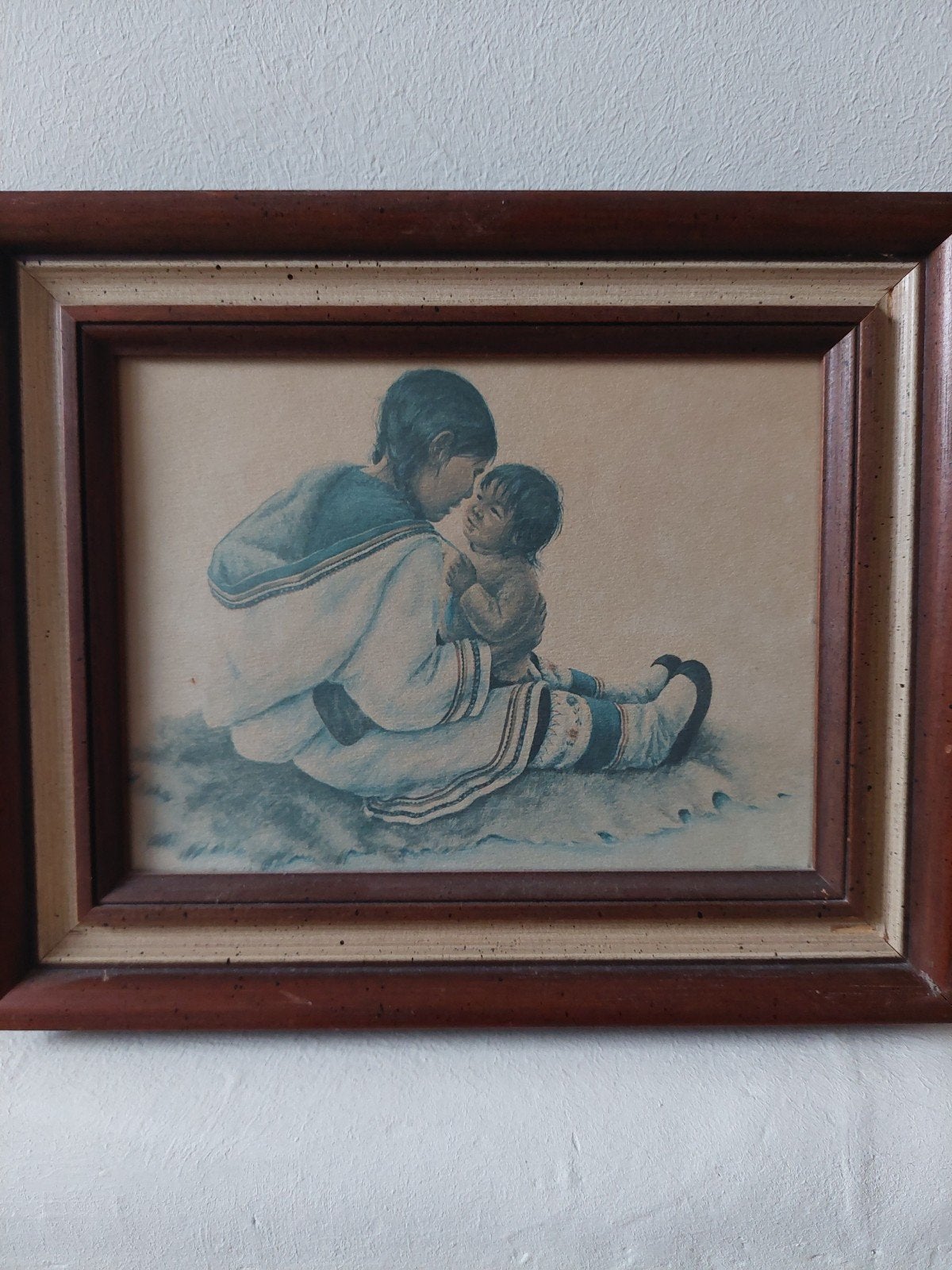 2 schilderijtjes, Ophalen, Portret of Personen