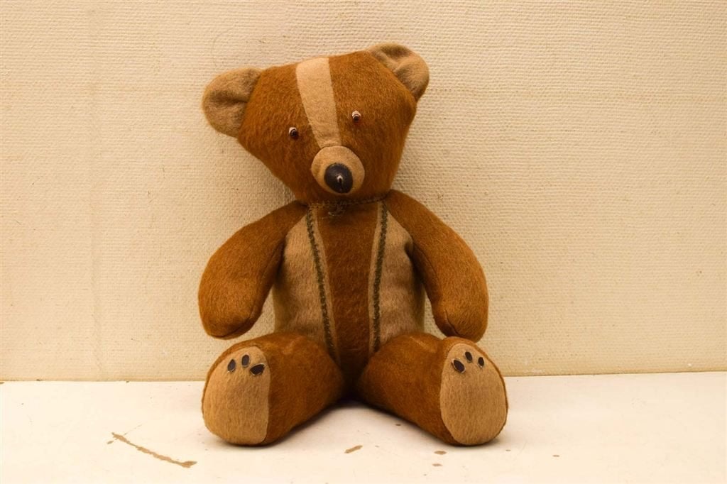 Oude Teddybeer 49674, Ophalen of Verzenden, Gebruikt, Overige typen