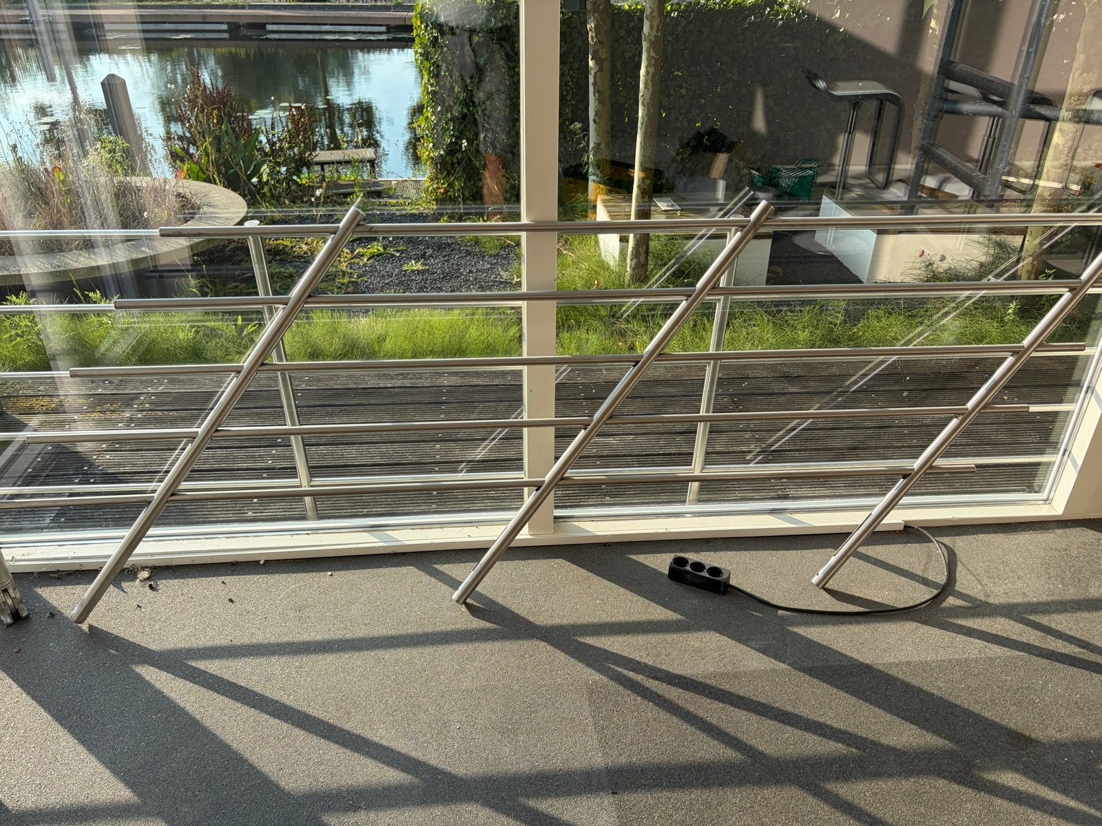 RVS Balustrade en Trapleuning voor Binnen, Doe-het-zelf en Verbouw, Ophalen, Zo goed als nieuw