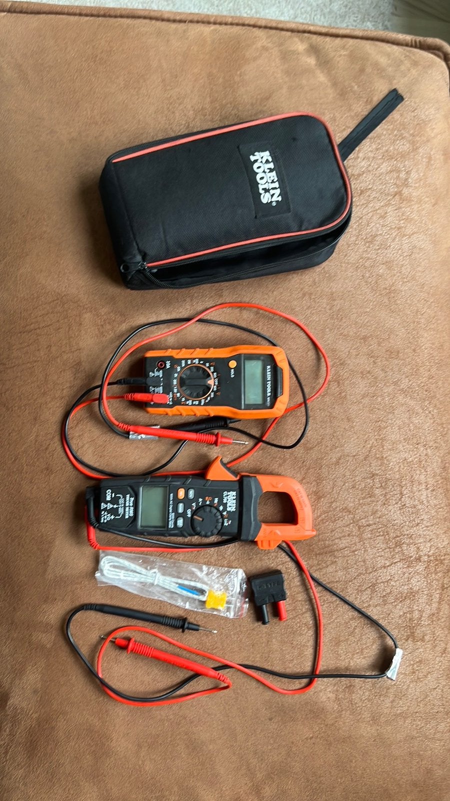 Klein Tools Multimeter en Stroomtang Set uit amerika, Ophalen of Verzenden, Zo goed als nieuw, Multimeter