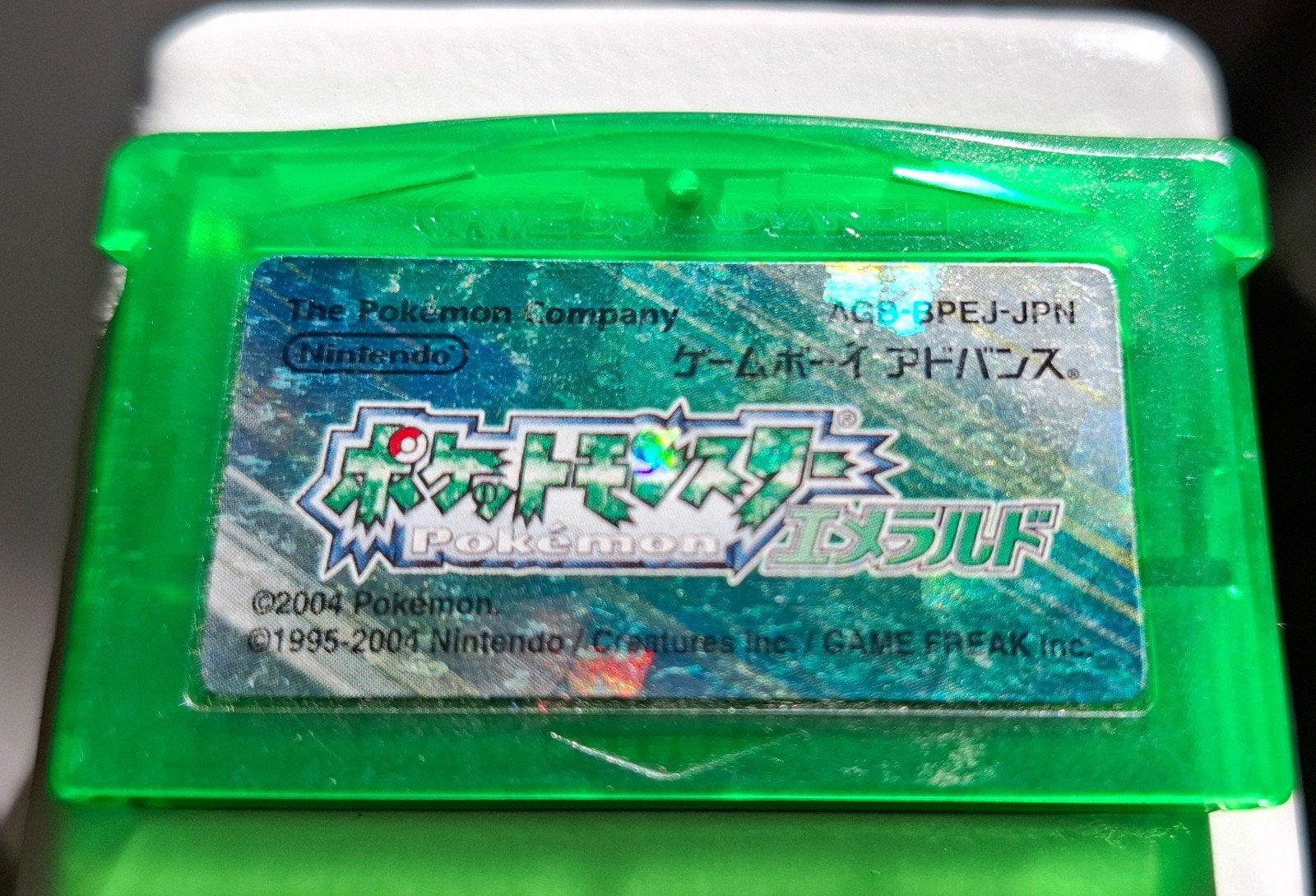 Pokemon Emerald Japan / Japans, Spelcomputers en Games, Ophalen of Verzenden