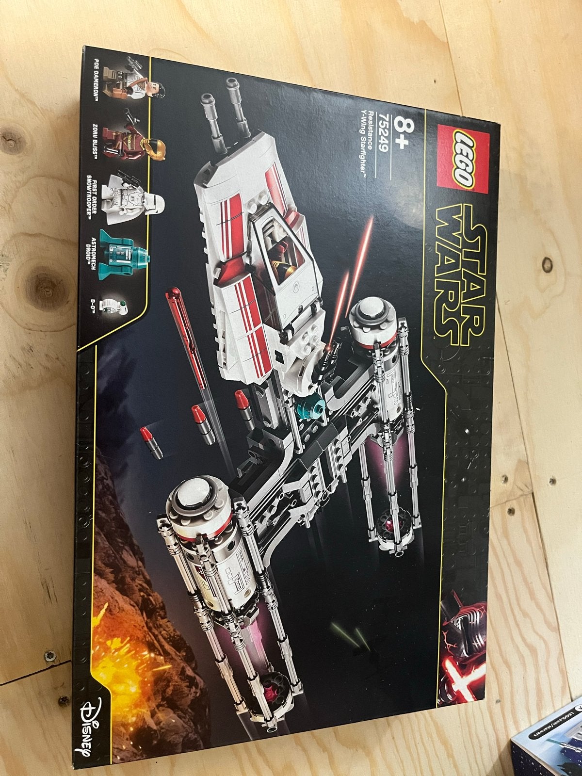 LEGO Star Wars 75249 Resistance Y-Wing Starfighter Nieuw, Star Wars, Lego, Nieuw, Ophalen of Verzenden