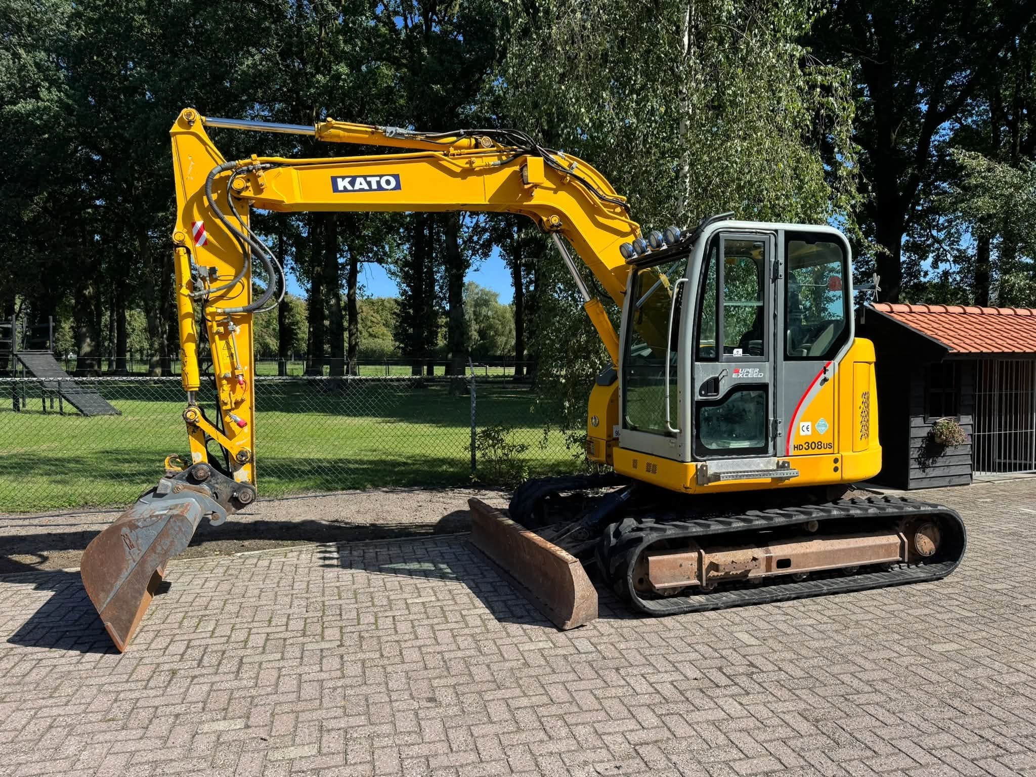 Kato HD 308 Rupskraan (bj 2011), Graafmachine