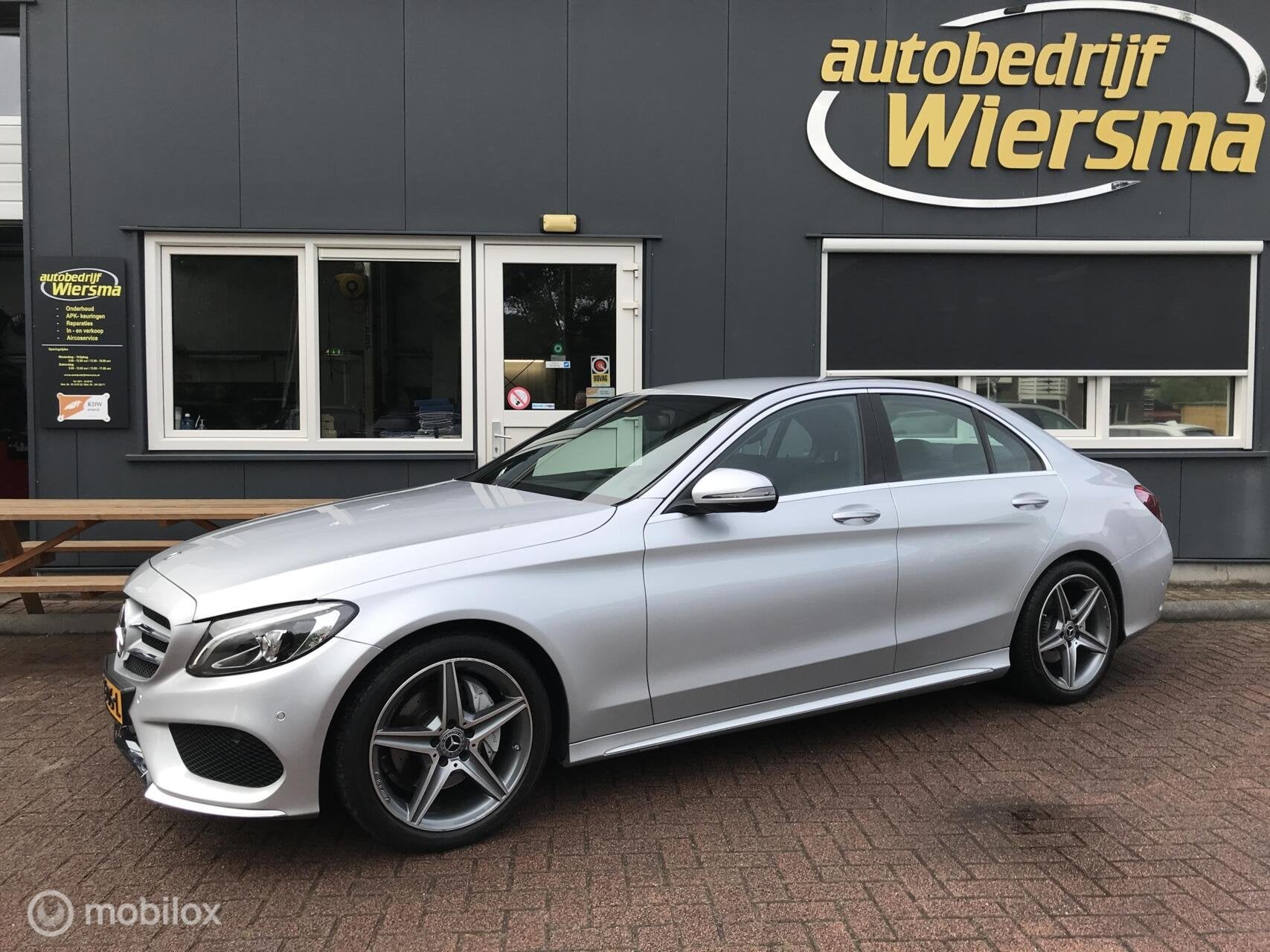Mercedes C-klasse 180 Business Solution AMG, Auto's, Mercedes-Benz, Bedrijf, Te koop, C-Klasse, ABS, Achteruitrijcamera, Airbags