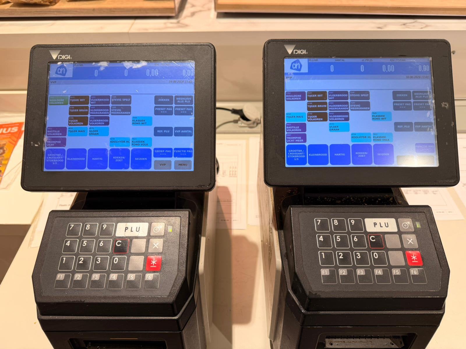 Digi DP5000 printer, Ophalen, Gebruikt, Winkelweegschaal, 100 kg of meer